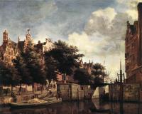 Heyden, Jan van der - The Martelaarsgracht in Amsterdam